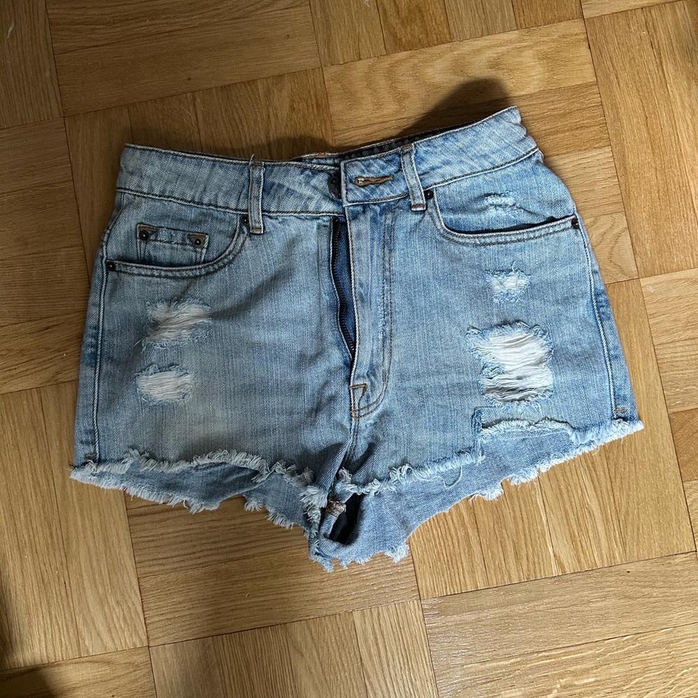 BDG high rise dree cheeky shorts